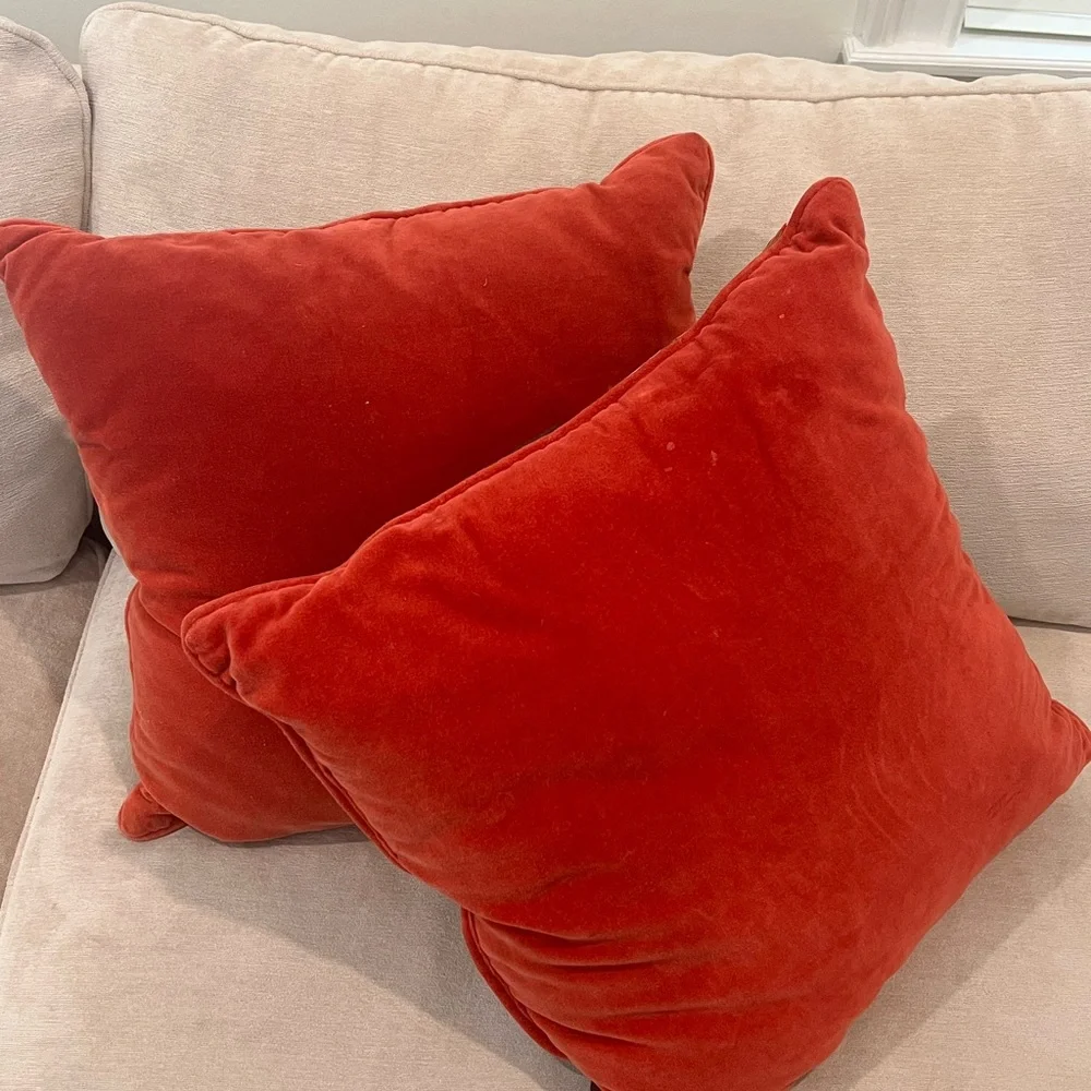 Chevron Patterned Throw Pillows - Picture 3 of 3